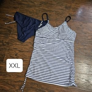 New swimming tankini set size  XXL